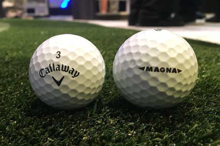 A golf ball of mass 0.045 kg