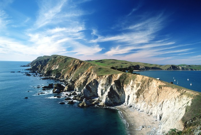 California's point blank national seashore