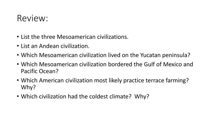 Por qué se consideran originarias las civilizaciones mesoamericanas y andinas